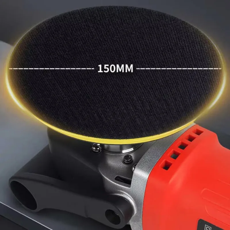 نموذج جديد ملمع كهربائي لاسلكي 150 مم للعناية بالسيارات وإصلاح الجسم