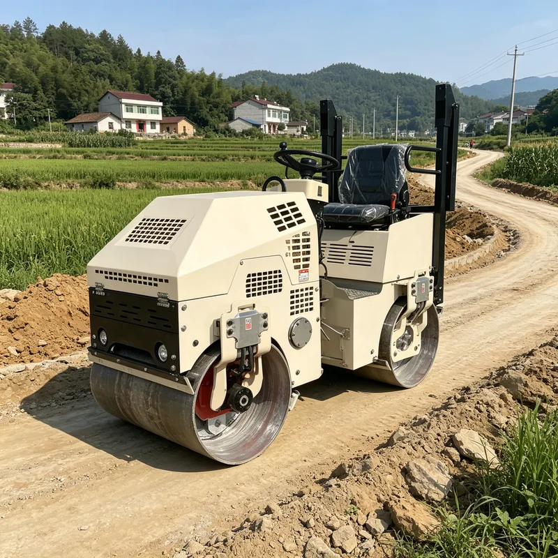 

Customized Industrial Compactor Machine & Double Drum Rollers, heat-resistant parts for stable hot season construction