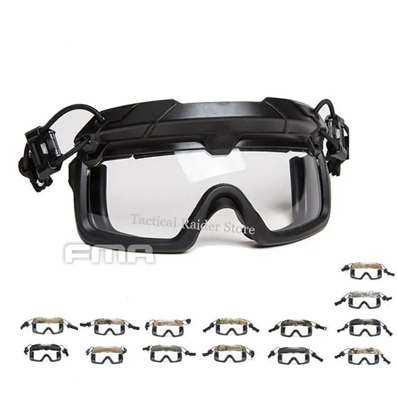 FMA Gafas tácticas antivaho tipo split para casco con lentes - imagen 5