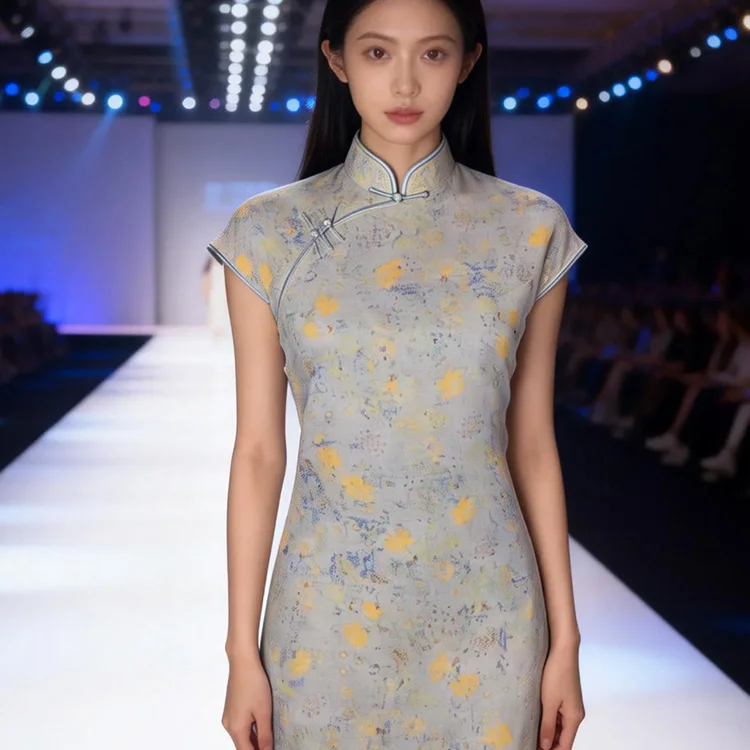 

Высококачественная чистая натуральная ткань рами, подходит для использования в качестве швейного материала для домашних платьев, рубашек, чонсам и т. д.