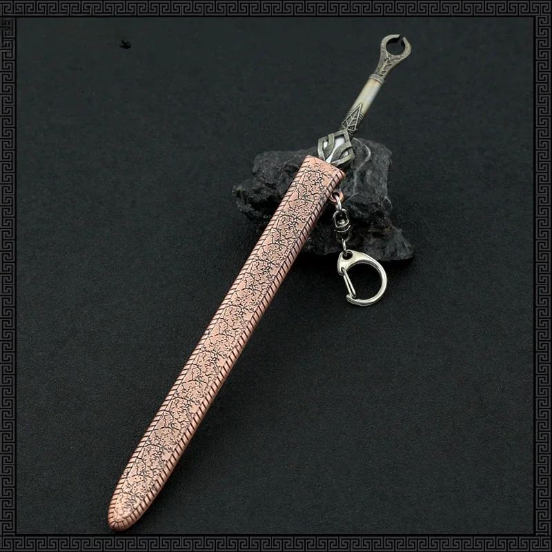 22cm God of War Weapon Ingrid Sword Odin Sentient Game Peripherals Ragnarok Kratos Samurai Crafts Ornament Collections Gift Toys