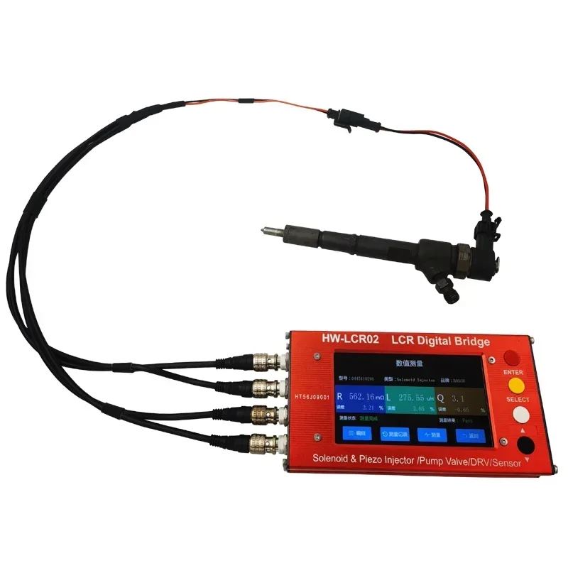 LCR02 Digital Bridge Tester EUI/EUP ZME DRV Valves Common Rail Diesel Fuel Electromagnetic Injector Test