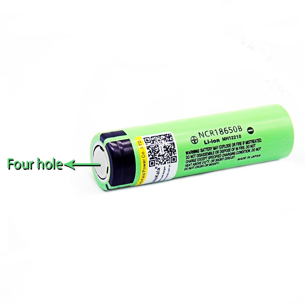 Liitokala New Original 18650 3400mAh battery Li-lon Rechargeable NCR18650B Battery 3.7 V batteries