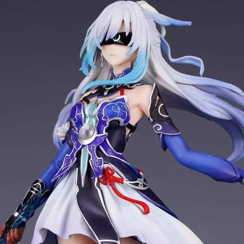 New Product Anime Honkai Star Rail Jingliu Image Detachable Eye Mask Model Statue Desktop Decoration Collection Gifts view 3