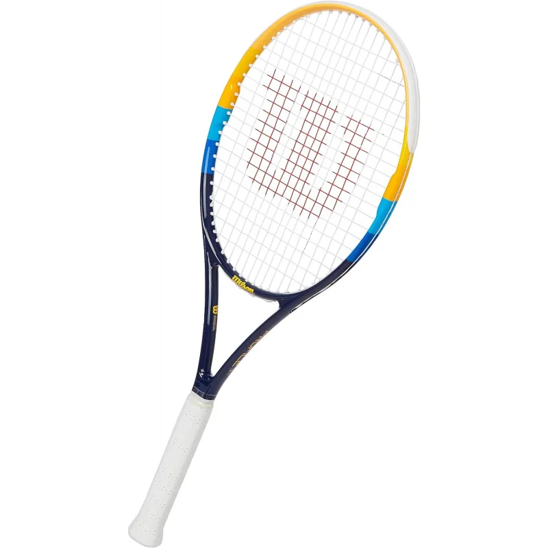 AQWilson Profile Adult Recreational Tennis Racket - Blue/Orange