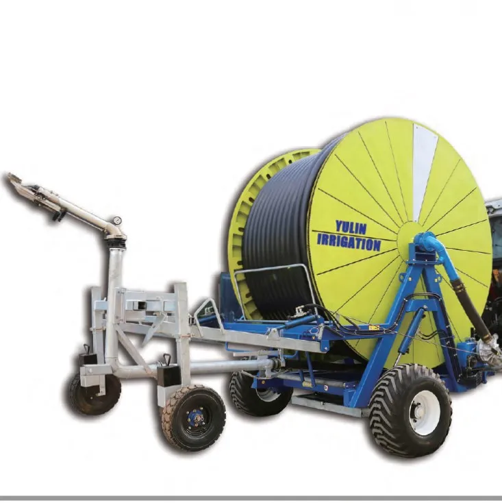 Automatic Boom Irrigation System with Motor Pump & Gear-Remote Monitoring for Farm Use