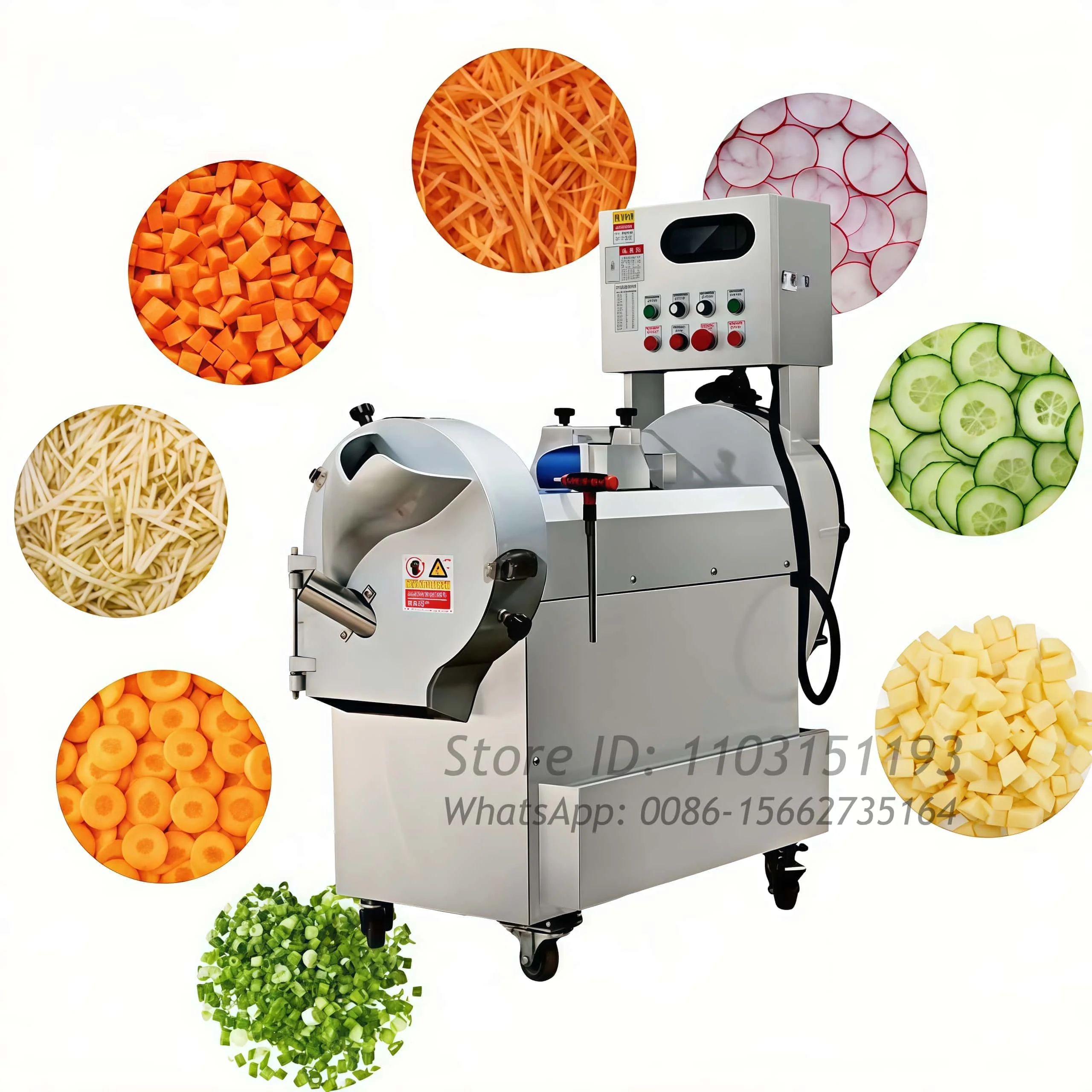 

Многофункциональная овощерезка для нарезки корнеплодов, листовых овощей, петрушки, шпината, капусты, картофеля, моркови, огурцов, лука