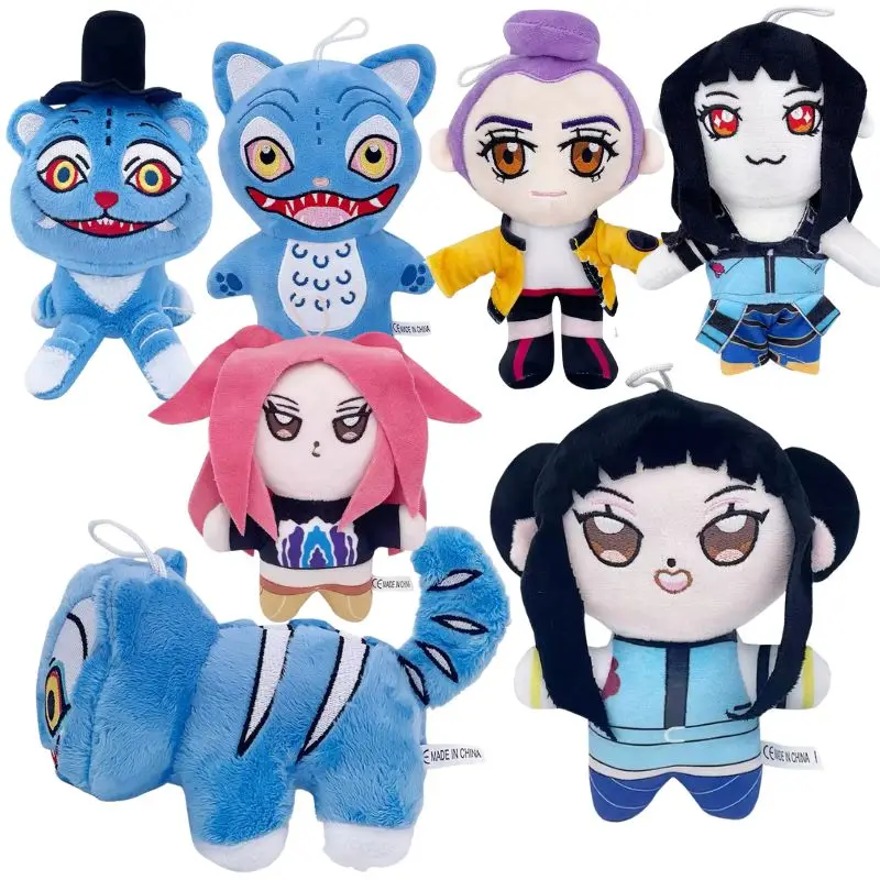 

Hot sales 2025 Kpop Demon Hunters Toys Rumi Zoey Mira Pendant Plushies Stuffed Doll Cuddly Gifts for Kids Child Birthday Christm