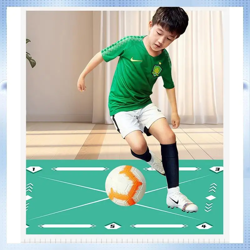 

ABHQ-Football Training Mat, Anti-Slip And Noise Reduction Household Children's Football Mat, Room Decoration Floor Mat