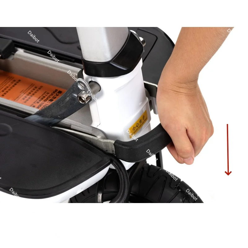 3-Rad-Mobilitätsroller, zusammenklappbar, leicht, für behinderte Menschen, 350 W, 48 V, Mini-Elektro-Dreirad, für Erwachsene und Senioren, abnehmbare Batterie – Detail 14