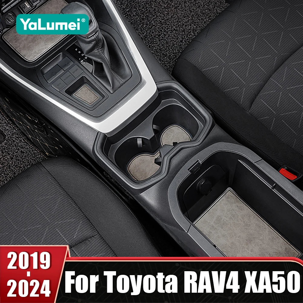 

PU Leather Door Groove Pad Gate Slot Water Cup Non-Slip Mat For Toyota RAV4 XA50 2019 2020 2021 2022 2023 2024 Car Accessories