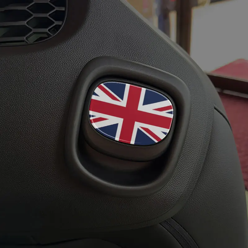3D Epoxy Seat Back Handle Cover Decoration Sticker Car Stickers For BMW MINI ONE Cooper F56 F57 JCW Trim Interior Accessories
