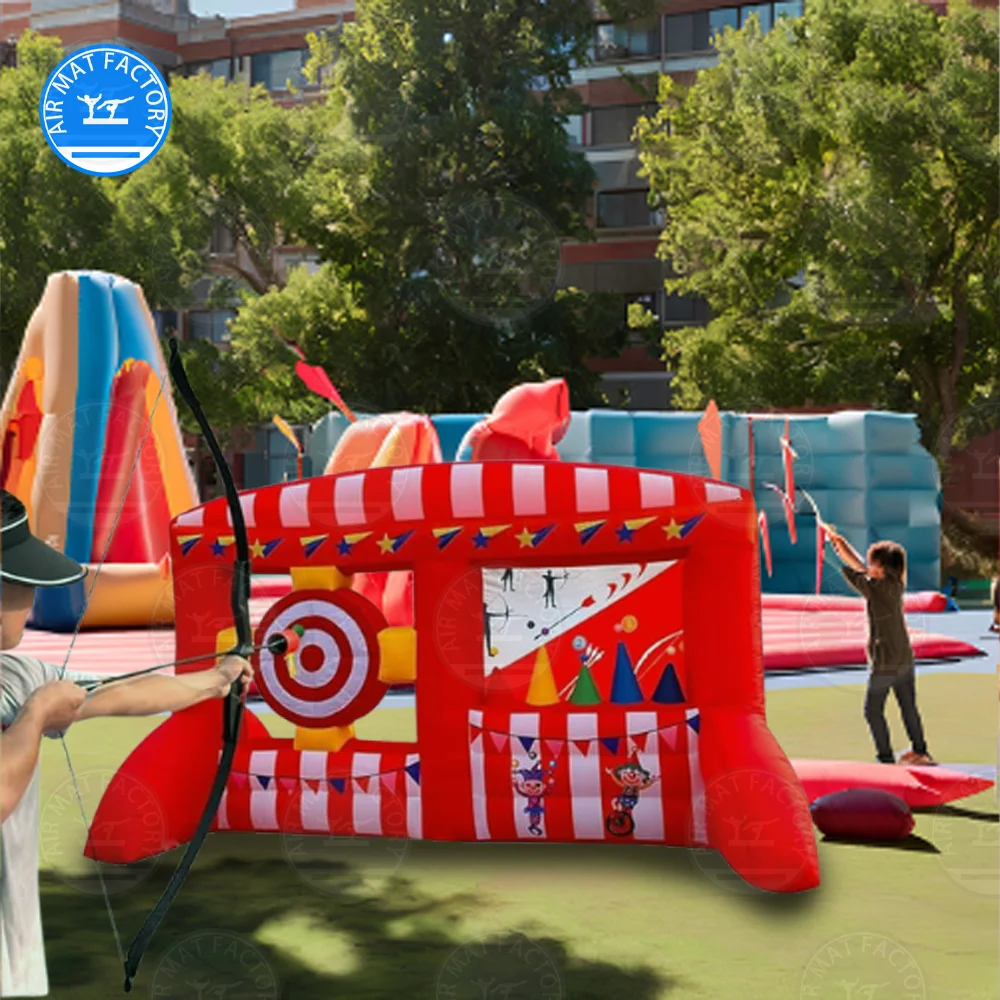 

Inflatable Archery Range Game Portable Inflatable Dart & Floating Ball Shooting Target Set for Outdoor/Indoor Carnival Activity