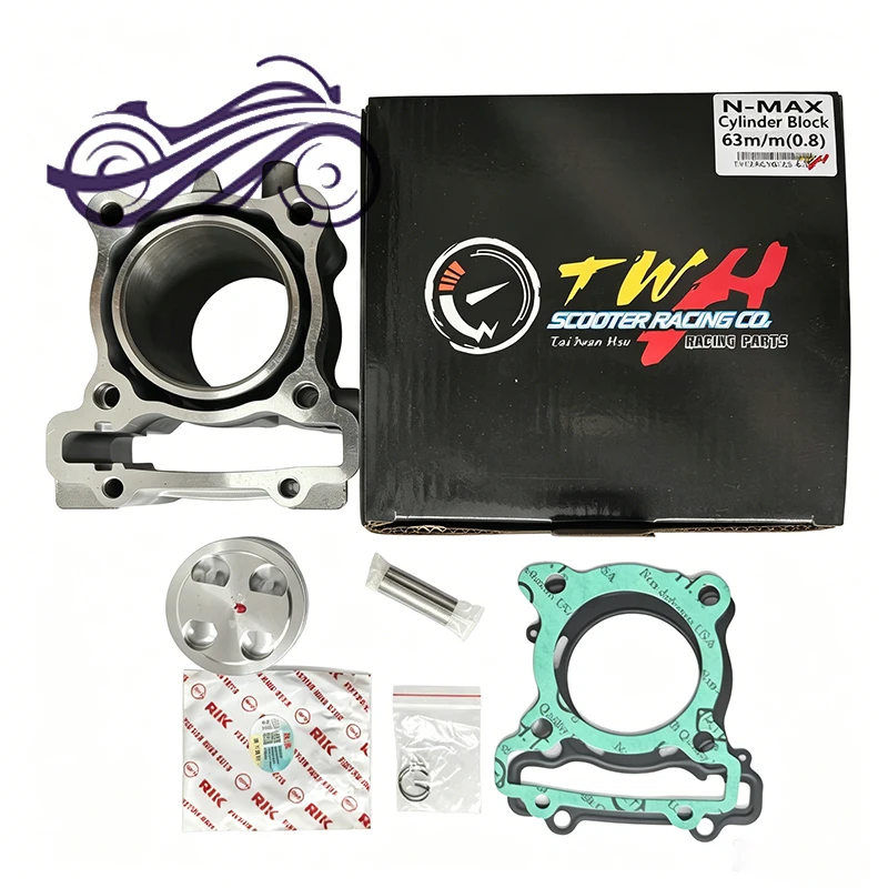 62MM 63MM Big Bore Cylinder Kit For Honda PCX150 PCX160 Click160 VARIO160 ADV160 WW150AM  ABS VARIO K0S PCX 160cc 4T