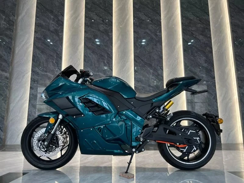Fotografia 7: Promoção: Motocicleta Elétrica de Moda com Bateria de Lítio 15000W 96V 170km/h para Adultos com Sistema de Resfriamento a Água