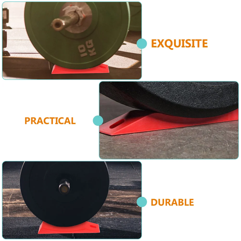 

2pcs Barbell Pad Deadlift Deadlift Platform Weight Lifting Home Gym Equipment Silicone Cushion Fitness Supplies