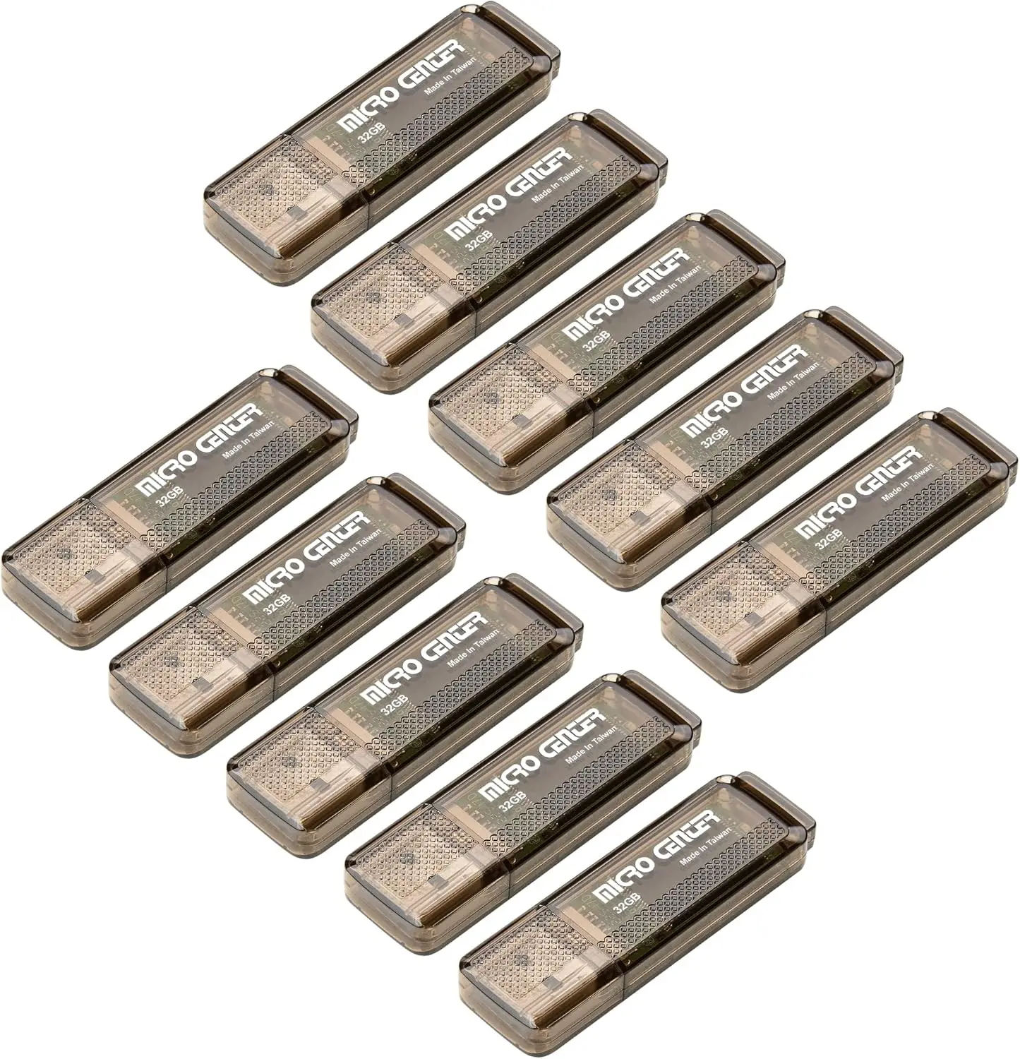 

32GB USB 3.0 Flash Drive 10-Pack, High Speed Data Storage Thumb Drives
