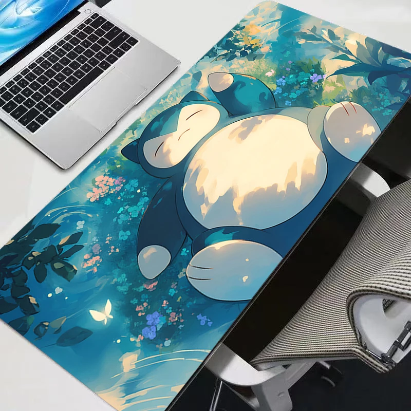 Mouse Pad Pokemon Pikachu Game 900x400 Rubber Mini Pc Keyboard Laptop Computer Speed Desk Mat Gaming Acessories Mousepad