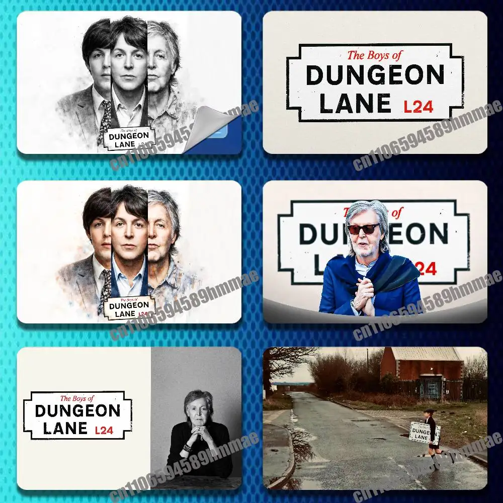 

For The Boys of Dungeon Lane Credit Bank Sticker Film Waterproof Protect Access Card Full Cover Skin ID