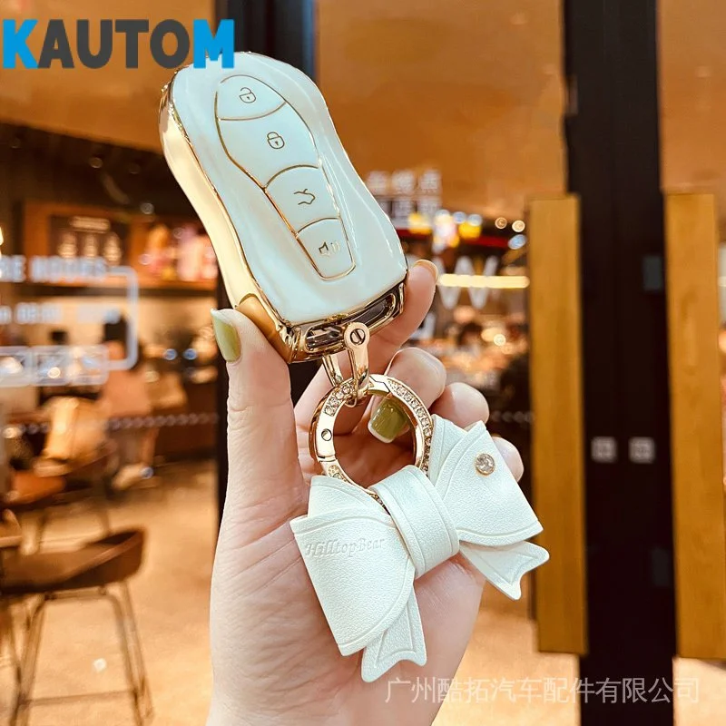 Women Car All-Inclusive Special Key Case Use For 2021 Geely 2020 Pro Suv - Xingyue S Key Shell Buckle