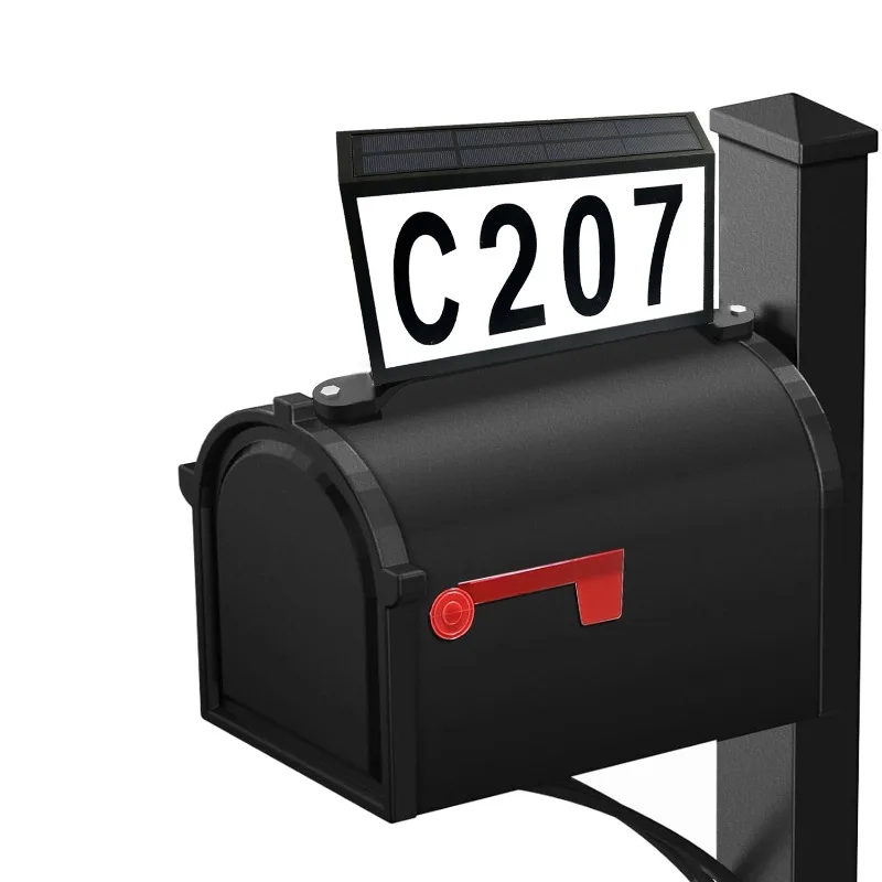 

Solar house number light Digital address Indication number plate light House number Warning sign Mailbox light