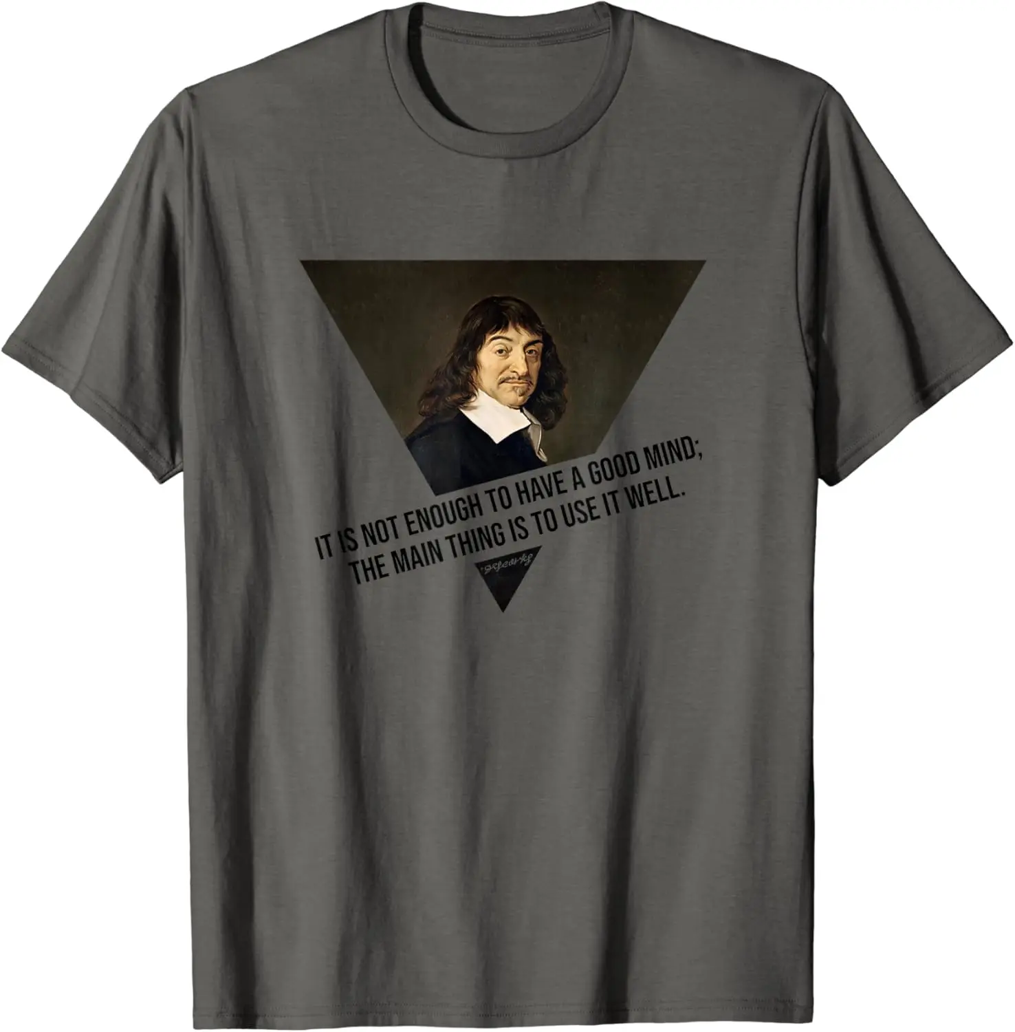 René Descartes t-shirt intelligent quote funny philosophy T-Shirt