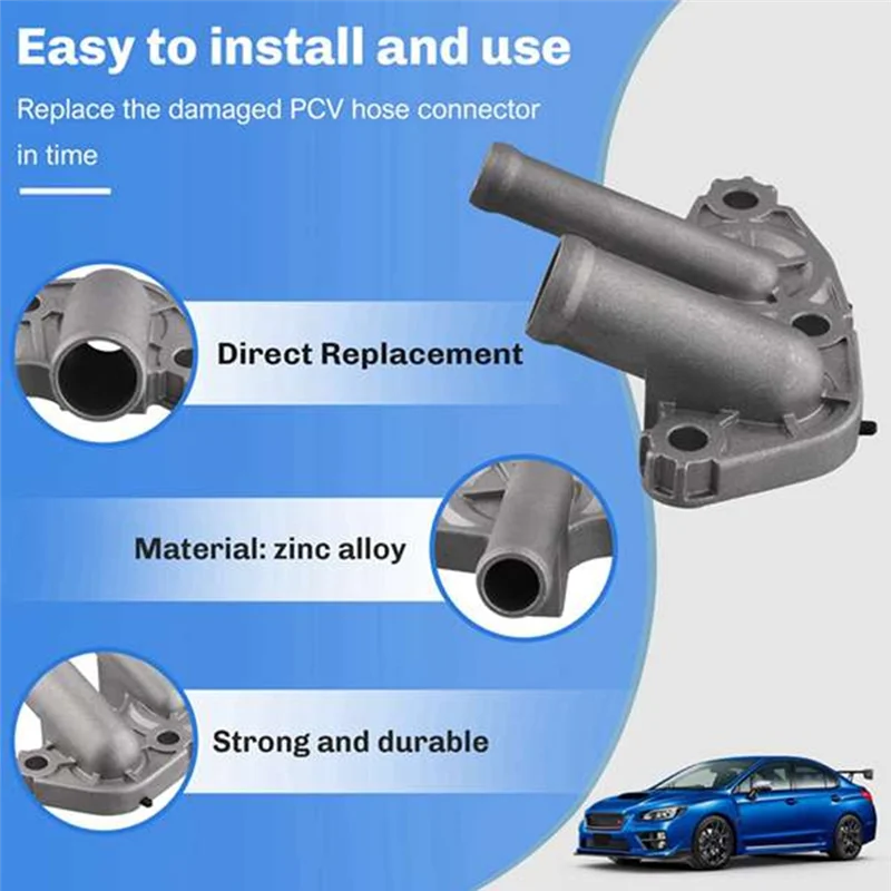 

Гениальный-2 шт., разъем для шланга из цинкового сплава PCV, разъем сепаратора масляной воды 11821AA660 для Subaru Forester Impreza Legacy Outback