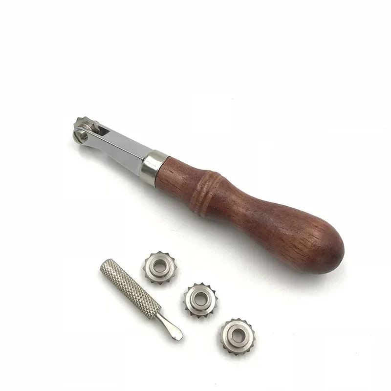 3mm 4mm 5mm Hole Spacing Leather Tool Stainless Steel Wheel Punches Stitching Punch Tool Wheel Leather Craft Tools