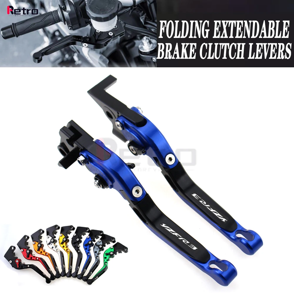 

For YAMAHA YZF-R3 YZF R3 2015-2022 Motorcycle Folding Extendable Adjustable Clutch Brake Levers