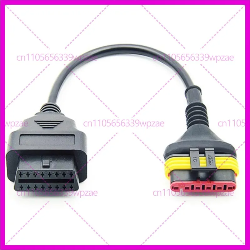 

OBD 16-контактный на 6-контактный разъем для 6-контактного шнура передачи мотоцикла Benelli