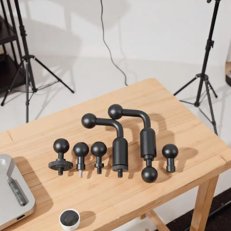 

1/3 шт. для 13 12 Insta360 Action 5pro Pocket 3, держатель, разъем для рук, подставка для телефона, адаптер с шаровой головкой 17 мм, крепление, винт 1/4 дюйма