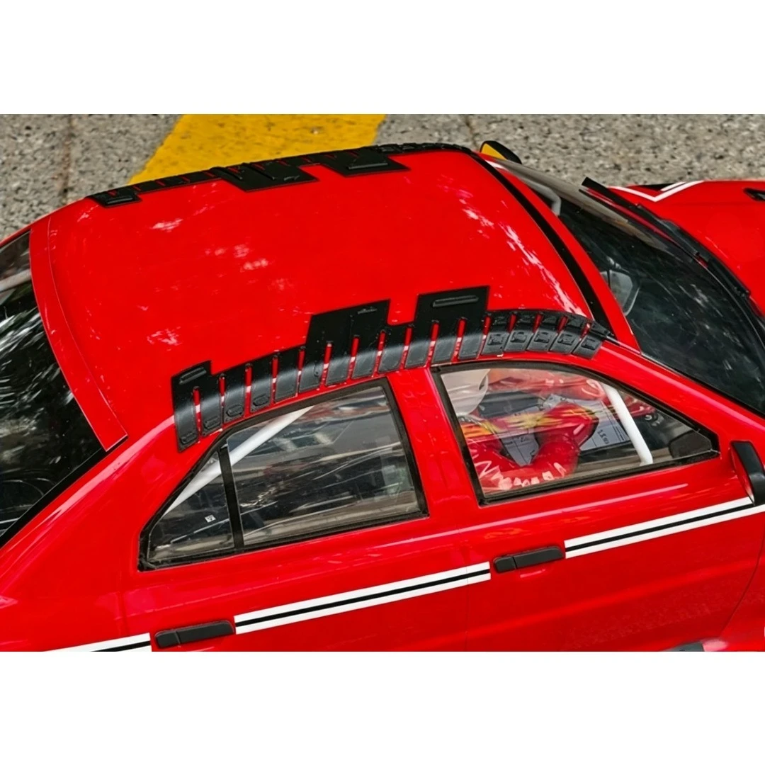1/7 RC Rally Car Upgrade Parts Custom Body Shell Armor Exterior Protective Mod For Rlaarlo SLEVO‑07 Cosmetic Decor Accessories
