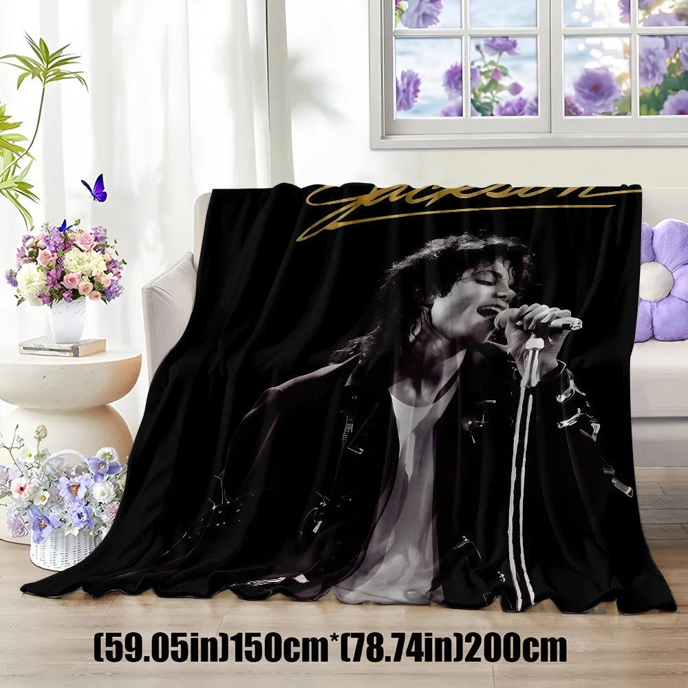 M-Michael-s   Flannel Blanket Warm Soft Halloween Christmas Couch Warm Cozy Decorative Decor Gift for All Season
