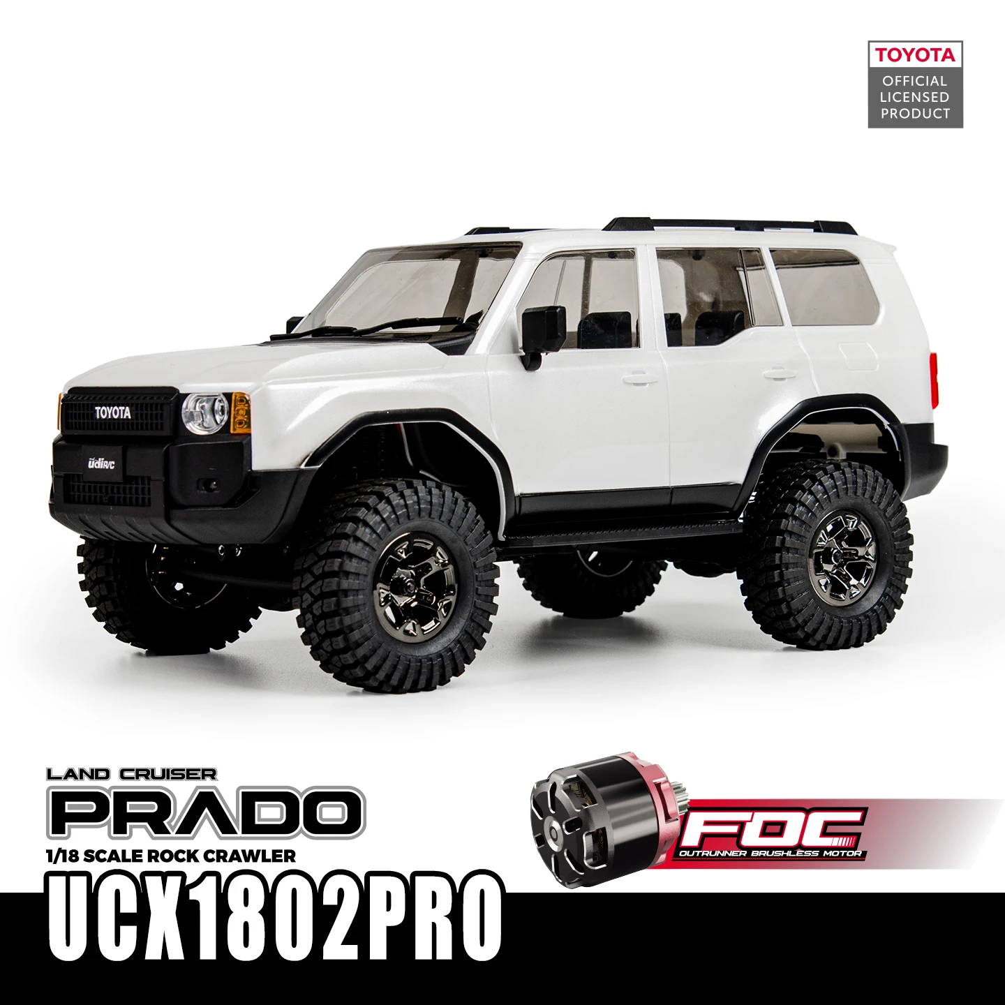 UDIRC 1/18 1/24 UCX1802PRO UCX2404PRO All Terrain Crawler Full
