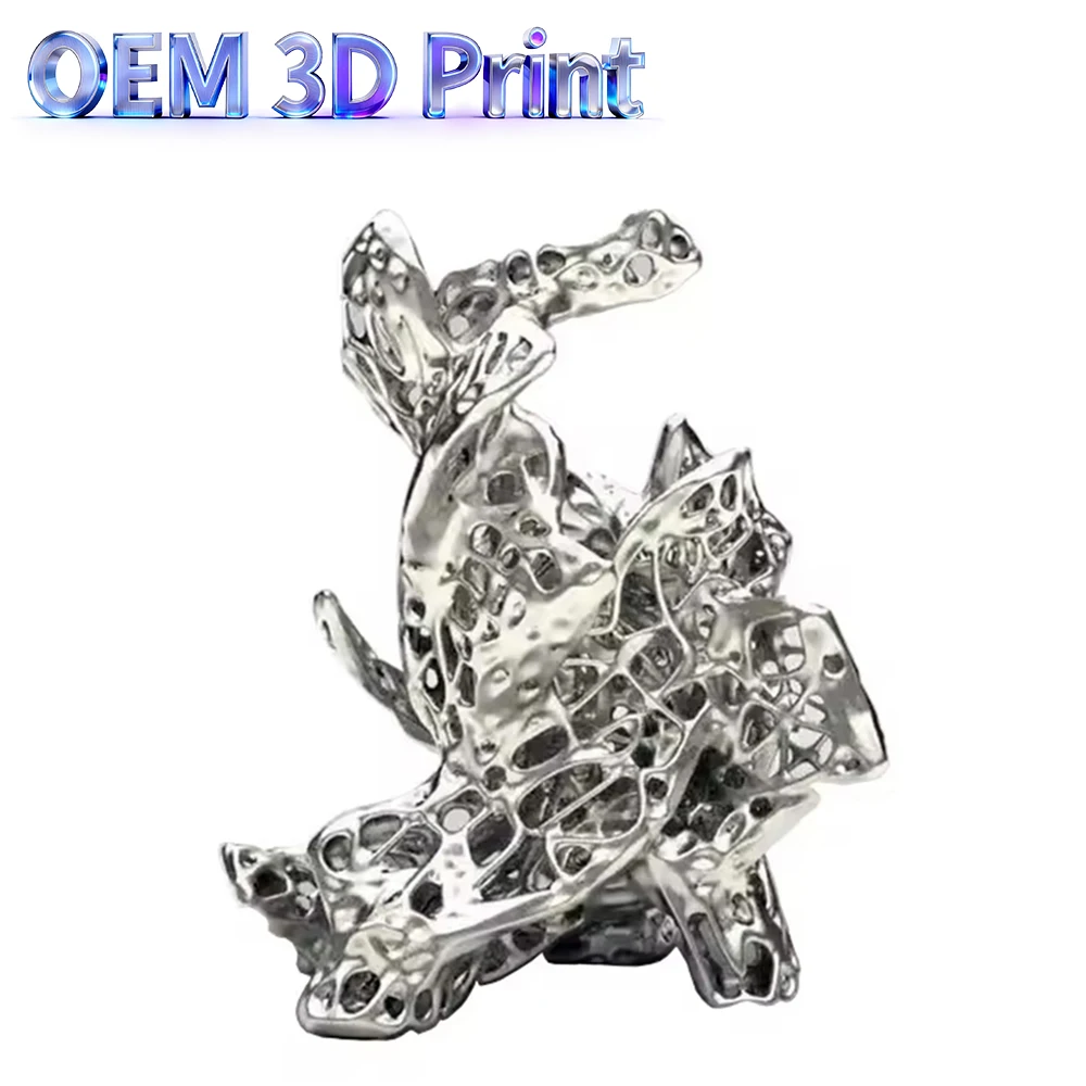 

Custom Metal 3D Printing Rapid Prototyping CNC Machining Milling Aluminum Stainless Steel Titanium Alloy 3D Print Parts