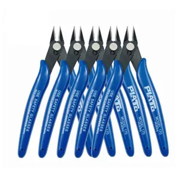 1/2/5件斜口鉗碳鋼鉗電線電纜剪鉗側剪平鉗鉗子手動工具 10 最佳銷售 單刃鉗 - №10