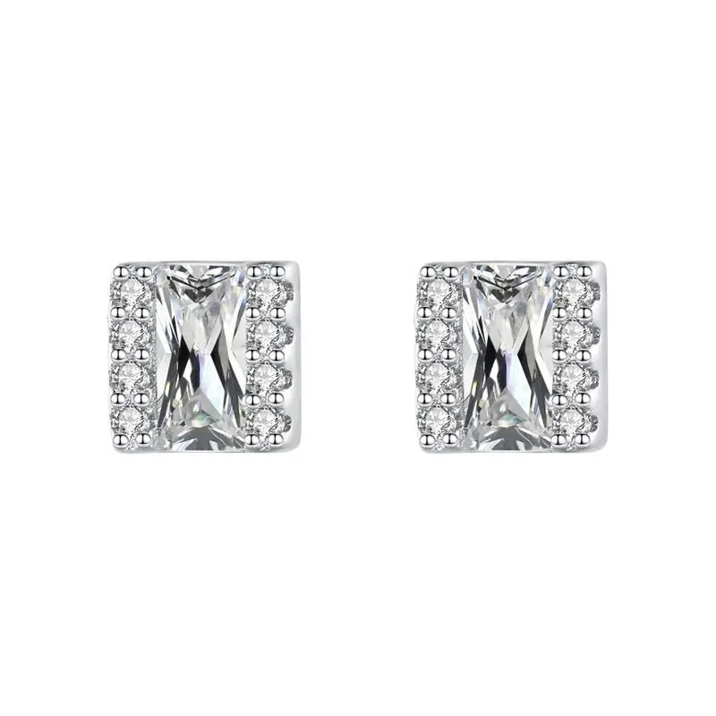 

Cubic Zirconia 925 Sterling Silver Plated Aretes Por Mayor Jewelry 2023 Girls Earrings