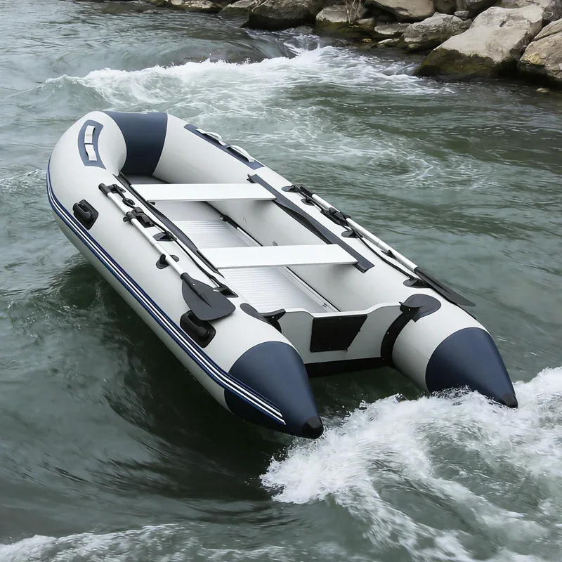 2026 Inflatable Boat Inflatable Patrol Raft Fishing Boat Rowing Boats for Emergency Responsepromote sales