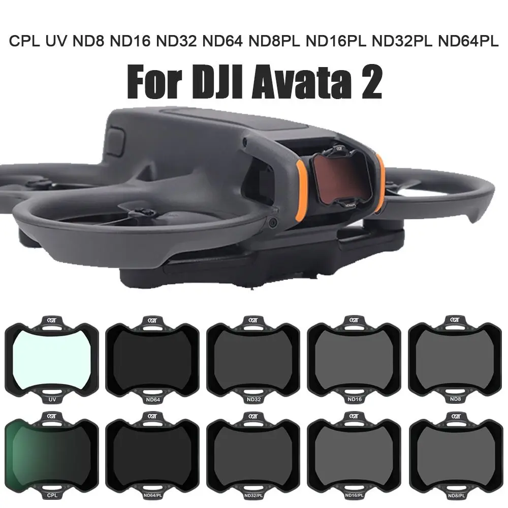 CPL UV Lens Filter ND8 ND16 ND32 ND64 ND8PL ND16PL ND32PL ND64PL ND Filter Camera Protector Filters for DJI Avata 2