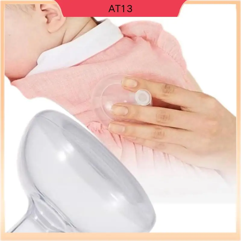 AT13 Sputum Cup Silicone Chest Percussion Cup Sputum Remover Burping Digest Helper Mom Palm Cup For Elderly Durable