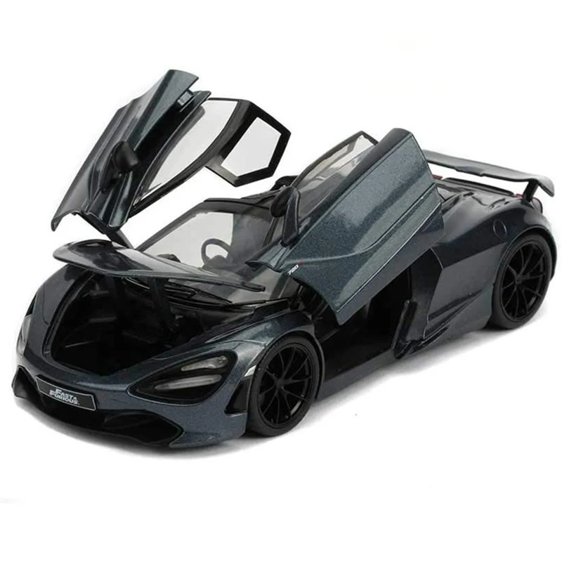 Jada 1:24 McLaren 720S Modelo de aleación fundido a presión, vehículo de Metal, exhibición, colección de regalos, juguetes para niños, regalo de cumpleaños J61