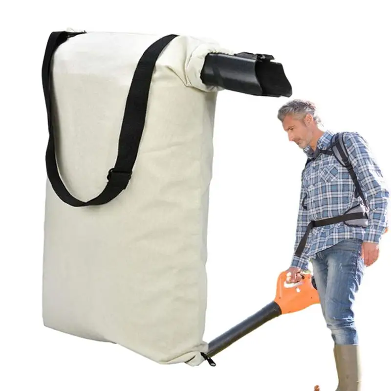 

Leaf Vacuum Bag Leaf Blower Vacuum Bag 127-7040 Bottom Debris Dump Bag Universal Leaf Blower Bag Waterproof Leaf Dust Storage