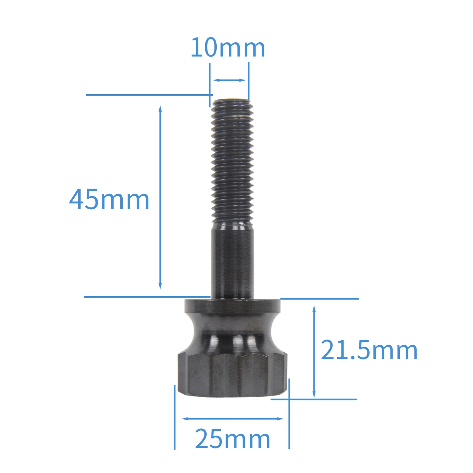Cafe Racer K Serie For BMW K 100 K75 M10X45MM Engine Guard Bolts 1PC Motorcycle Titanium Screws