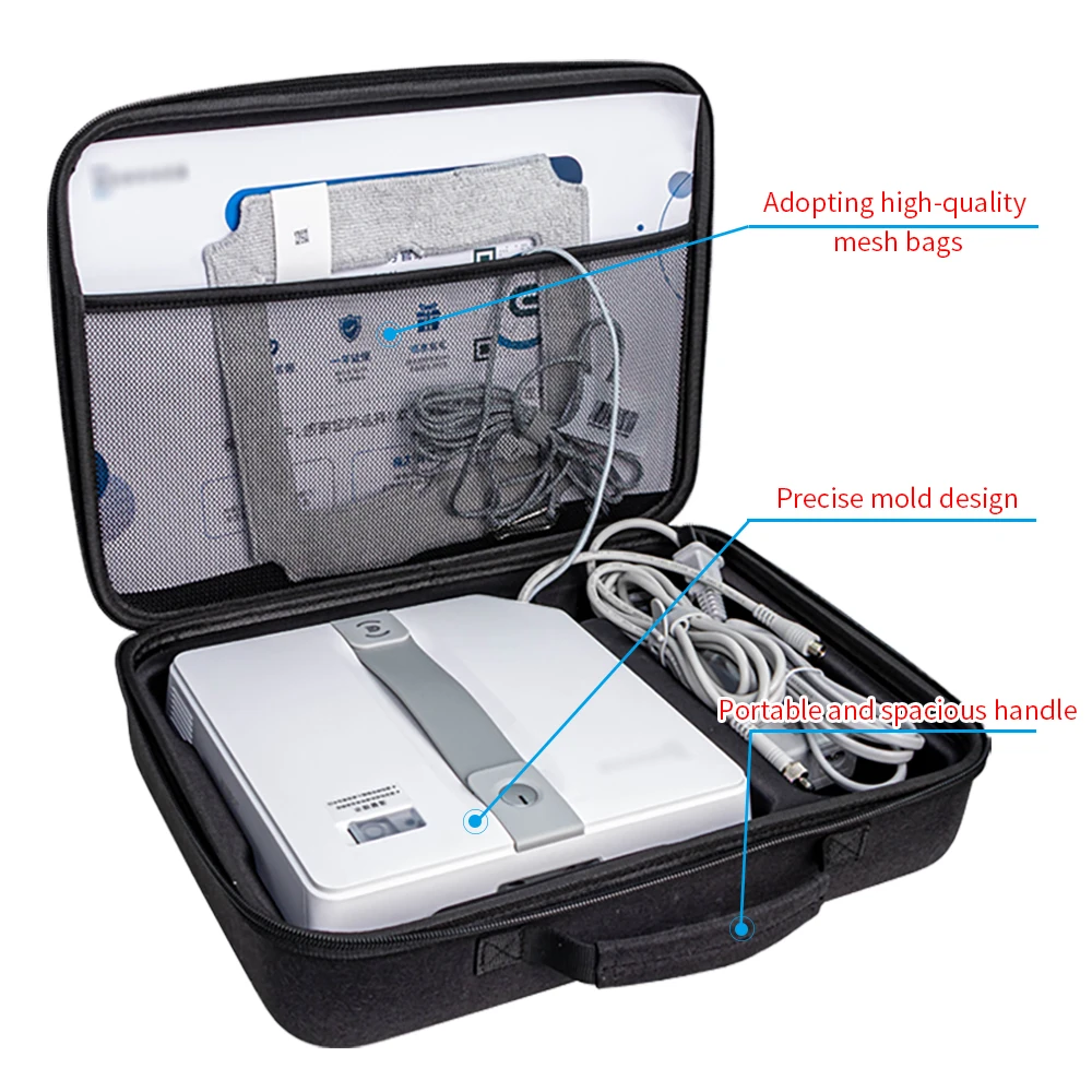 for ECOVACS Mini 1/2 Window Cleaning Robot Protect Storage Box Hard EVA Accessories Portable Bags Travel Carrying Case