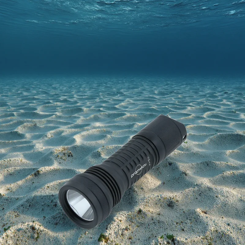 Professional Technical Diving Torch Light SFT40 LED Diving Flashlight IP68 150M 26650 Rechargeable Backup Scuba Dive Flashlight