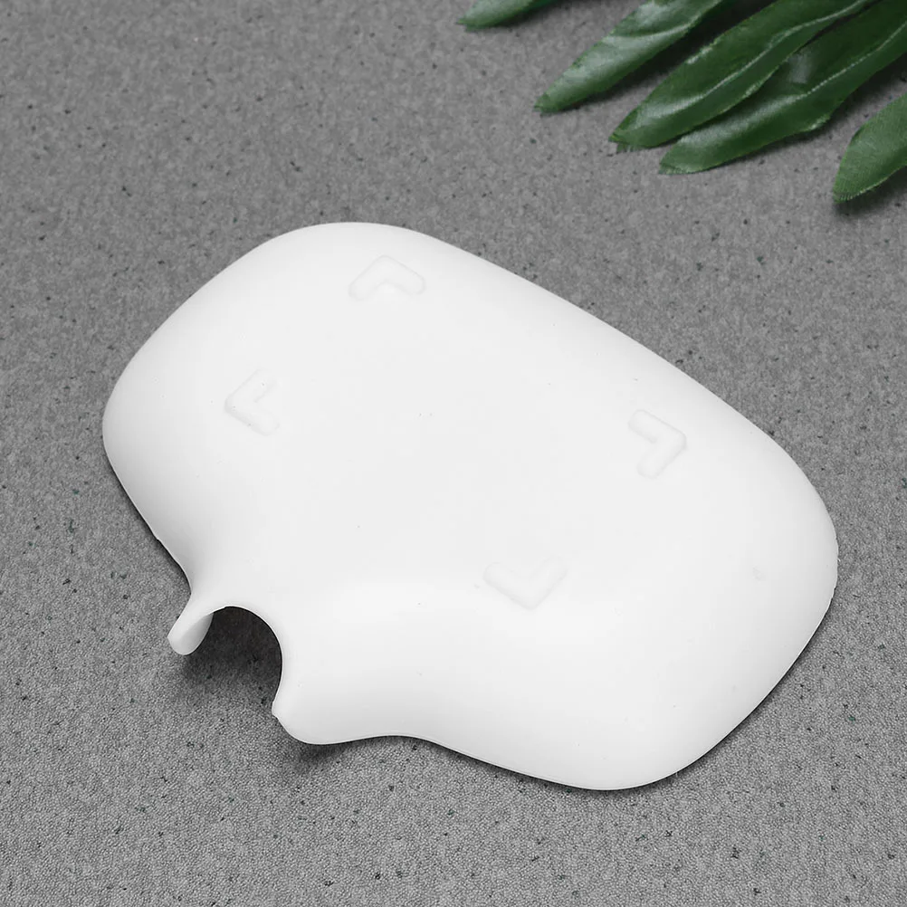 

4Pcs Silicone Soap Dish Self-Draining Bar Soap Container Holder for Bathroom Sink Kitchen Storage Decorative Use