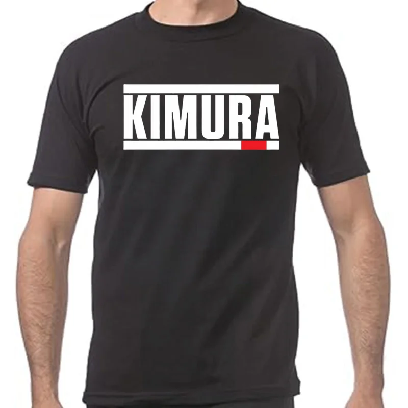 

Забавные футболки с рисунком Kimura, бразильское джиу-джитсу BJJ, мужская и женская модная повседневная футболка, свободная футболка большого размера из 100% хлопка