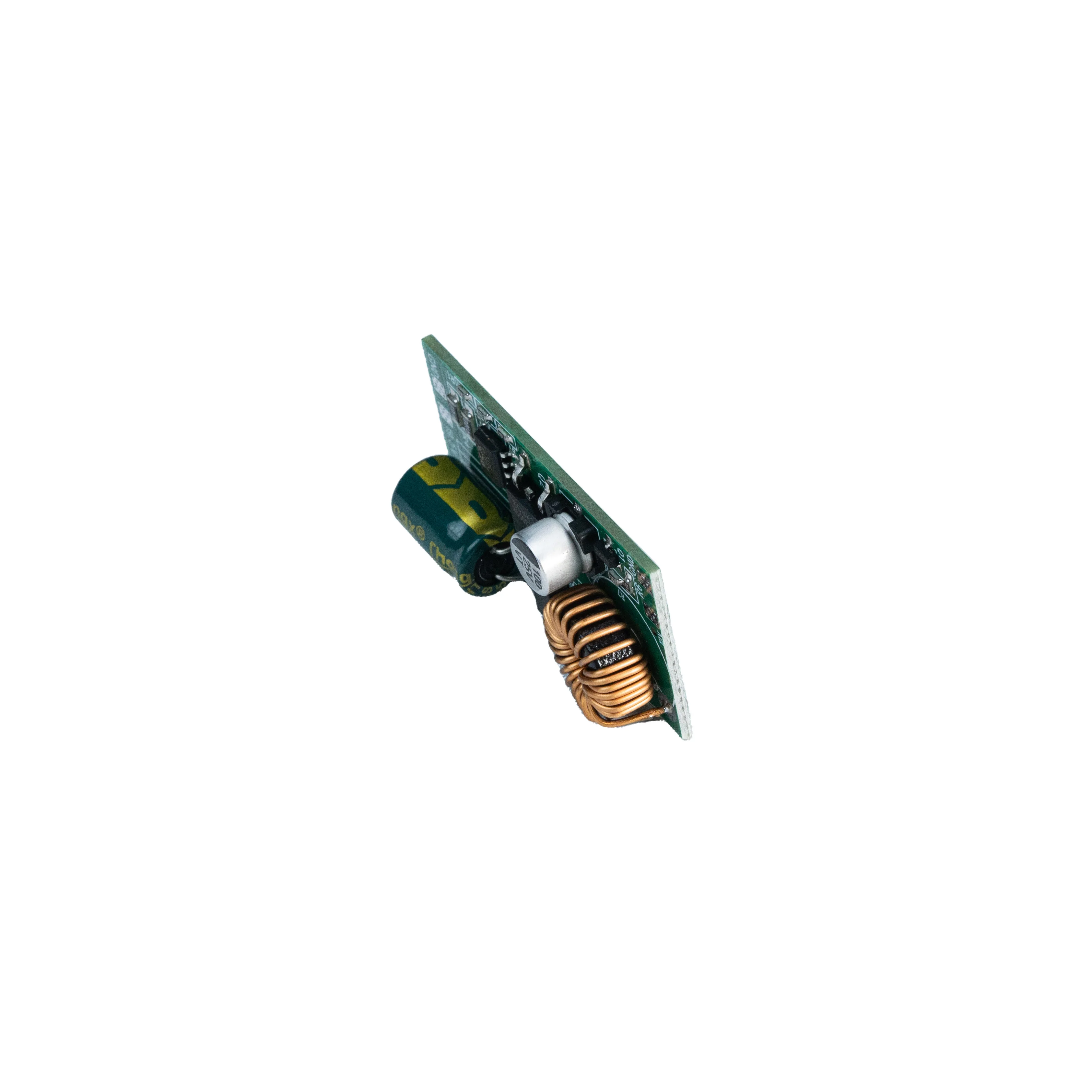 High-Power DC-DC 12V to 19.5V 3A Step-Up Voltage Regulator Board, Built-in Power Adapter