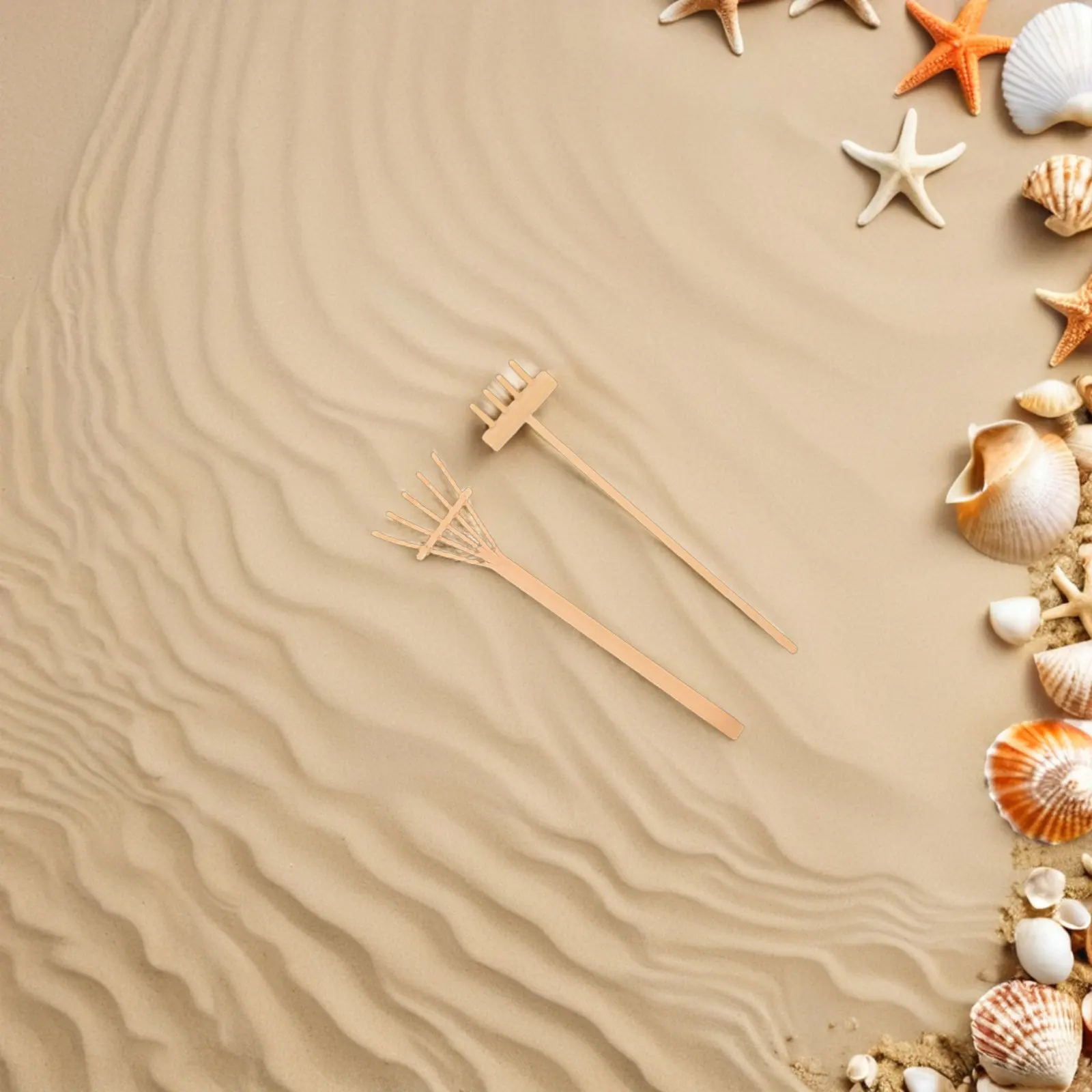 

Набор из 3 мини-инструментов для дзен-сада: художественные лопатки и грабли для песочницы, аксессуары для настольной песочницы для медитации