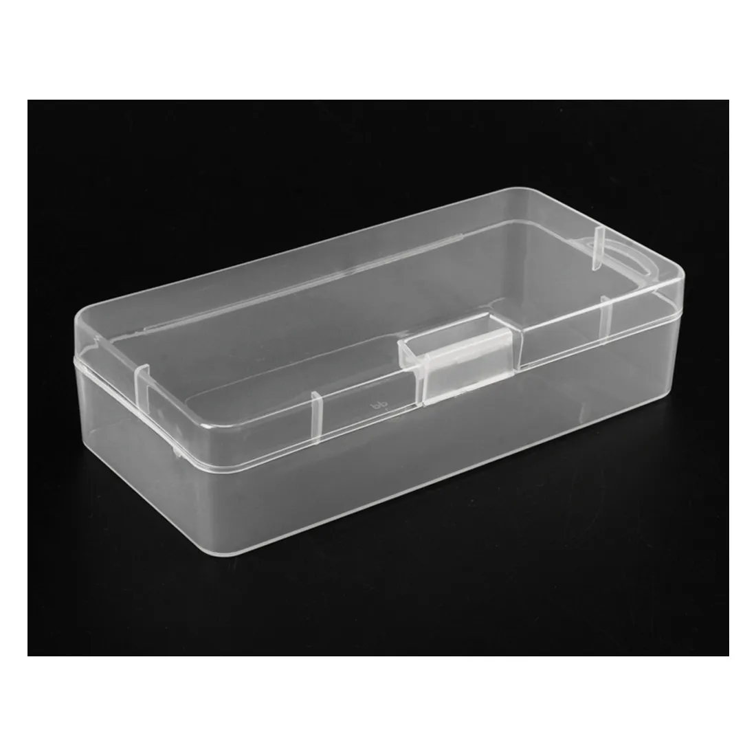Clear Plastic Jewelry Rectangle Case Box Holder Container 18cm x 8.5cm x 4.5cm
